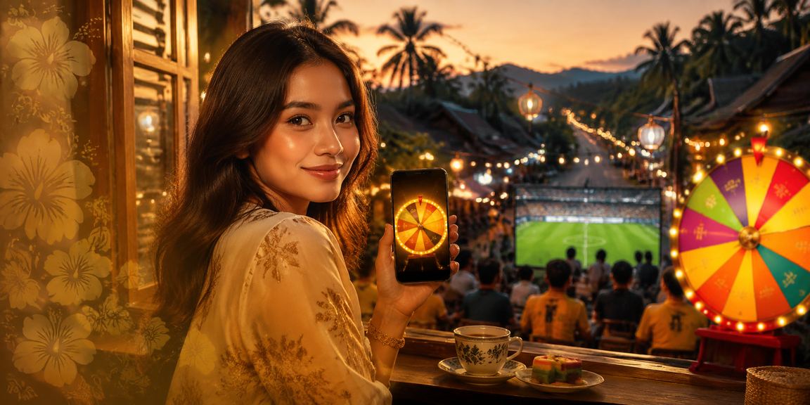 Pengguna Malaysia menyertai platform hiburan dalam talian 5800 dengan gembira menggunakan telefon bimbit